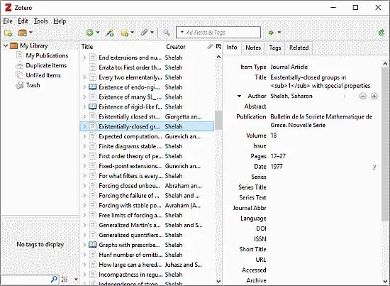 bibliography manager software