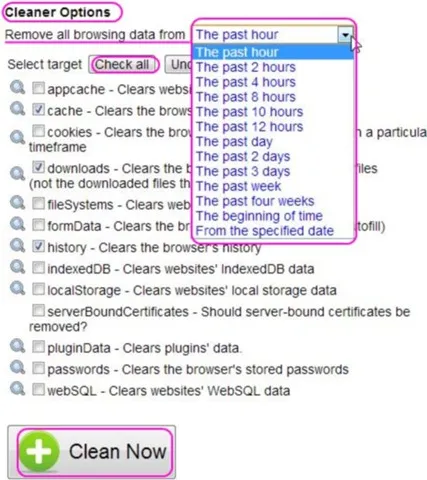 Cleaner for Chrome