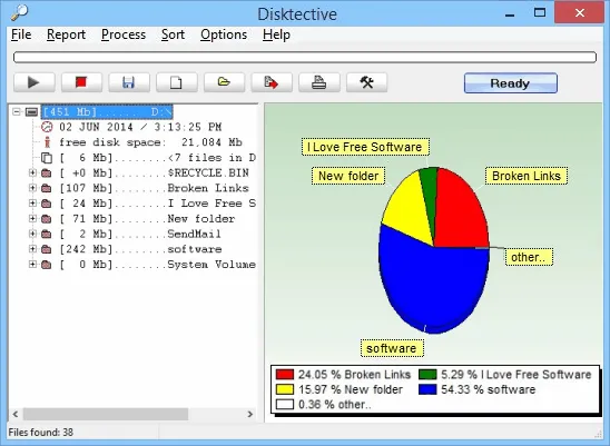 Disk Space Analyzers - Disktective