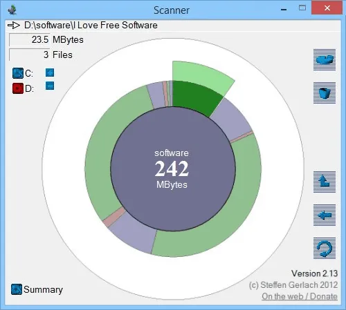 Disk Space Analyzers - Scanner