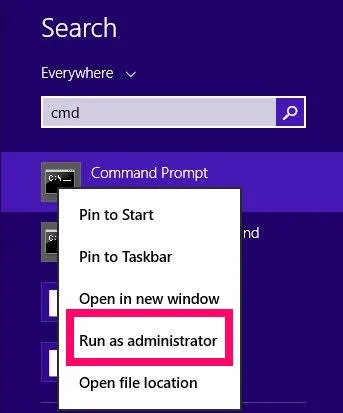 Driver Information-Run as administrator