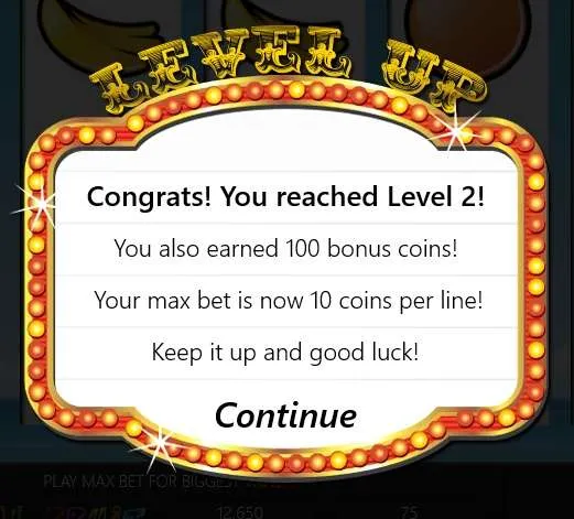Slot Machine-Level Up