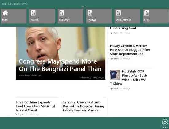 The Huffington Post-Categories