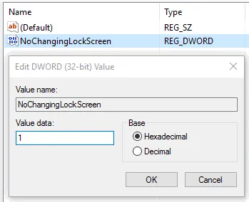add 1 in value data and save