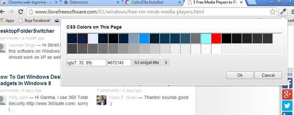 color palette extensions google chrome 2