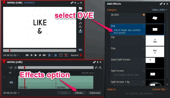 How to Add Zoom a Video using Lightworks