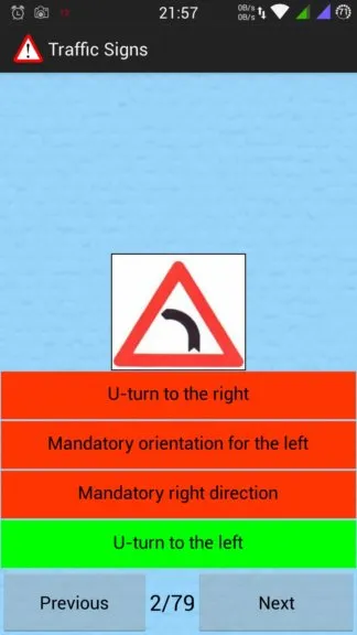 eu road sign learning apps android 2