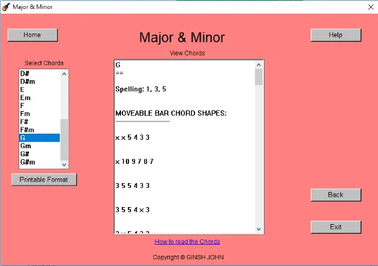 Guitar Chords