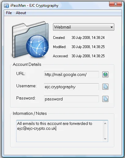 iPassMan Free Password Manager