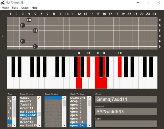 Nut Chords 32