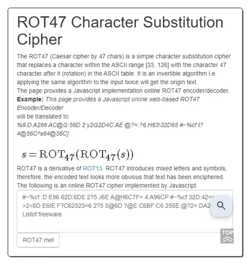 rot47.net
