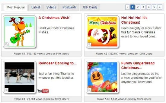 send personalized Christmas ecards