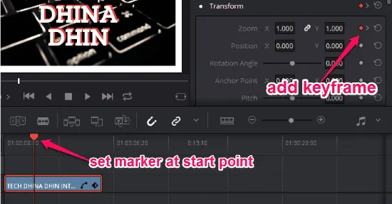 How to Zoom with DaVinci Resolve