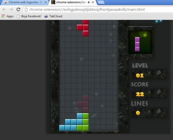 tetris extensions for google chrome-1
