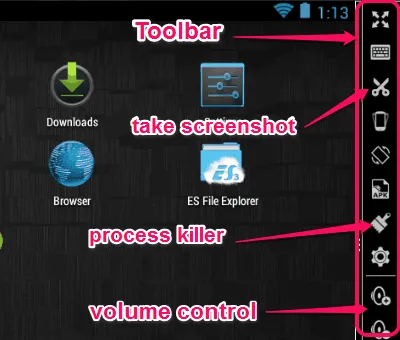 toolbar
