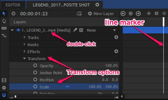 How to Zoom Any Specific Part of a Video Using HitFilm Express